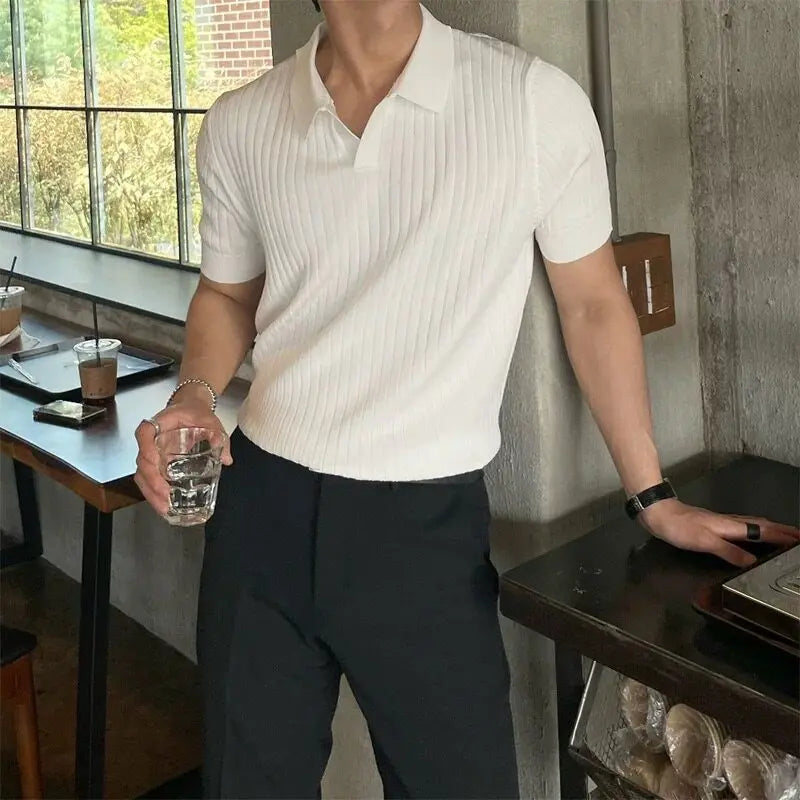 Polo Slim Stretch Algodão