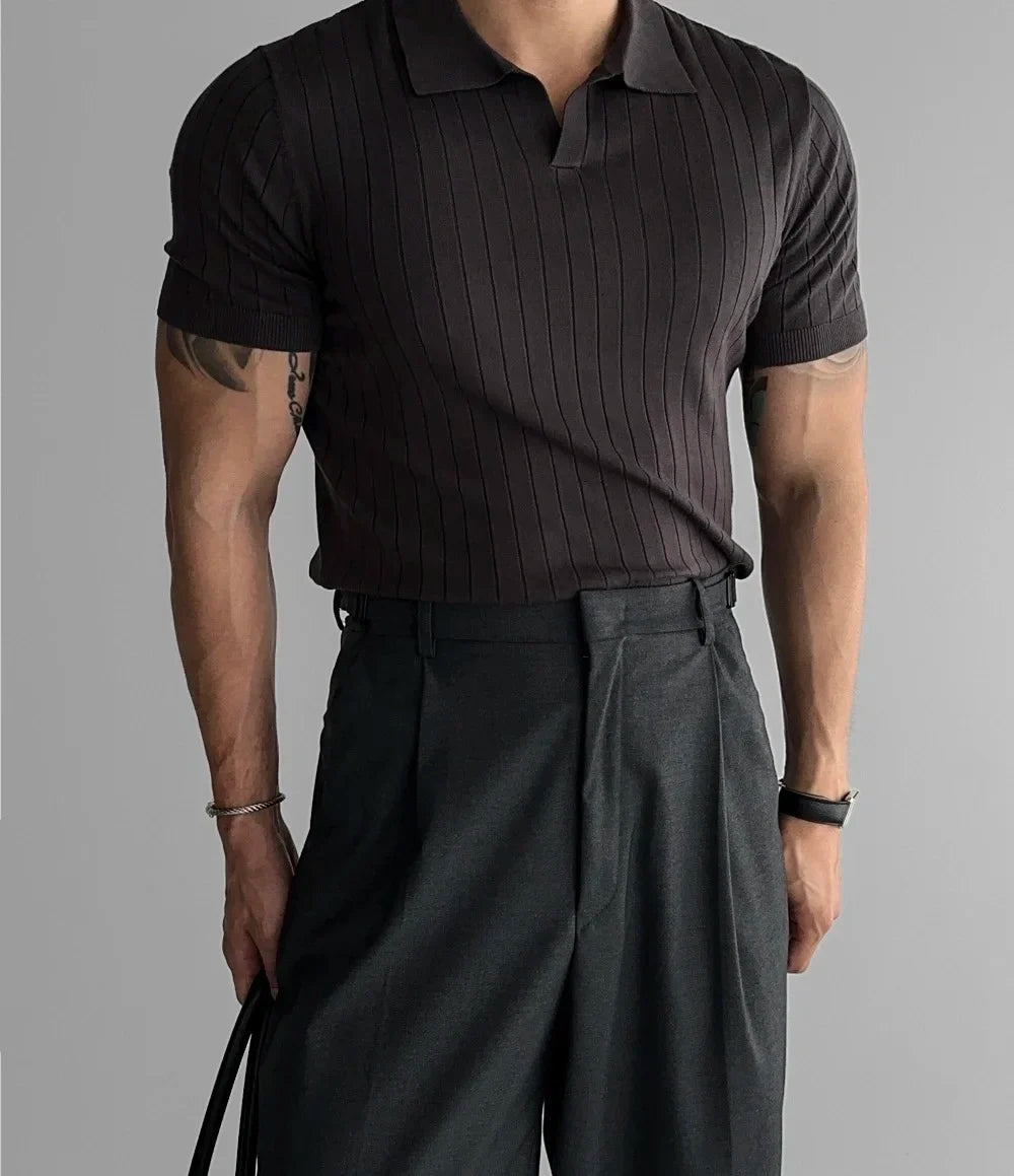 Polo Slim Stretch Algodão