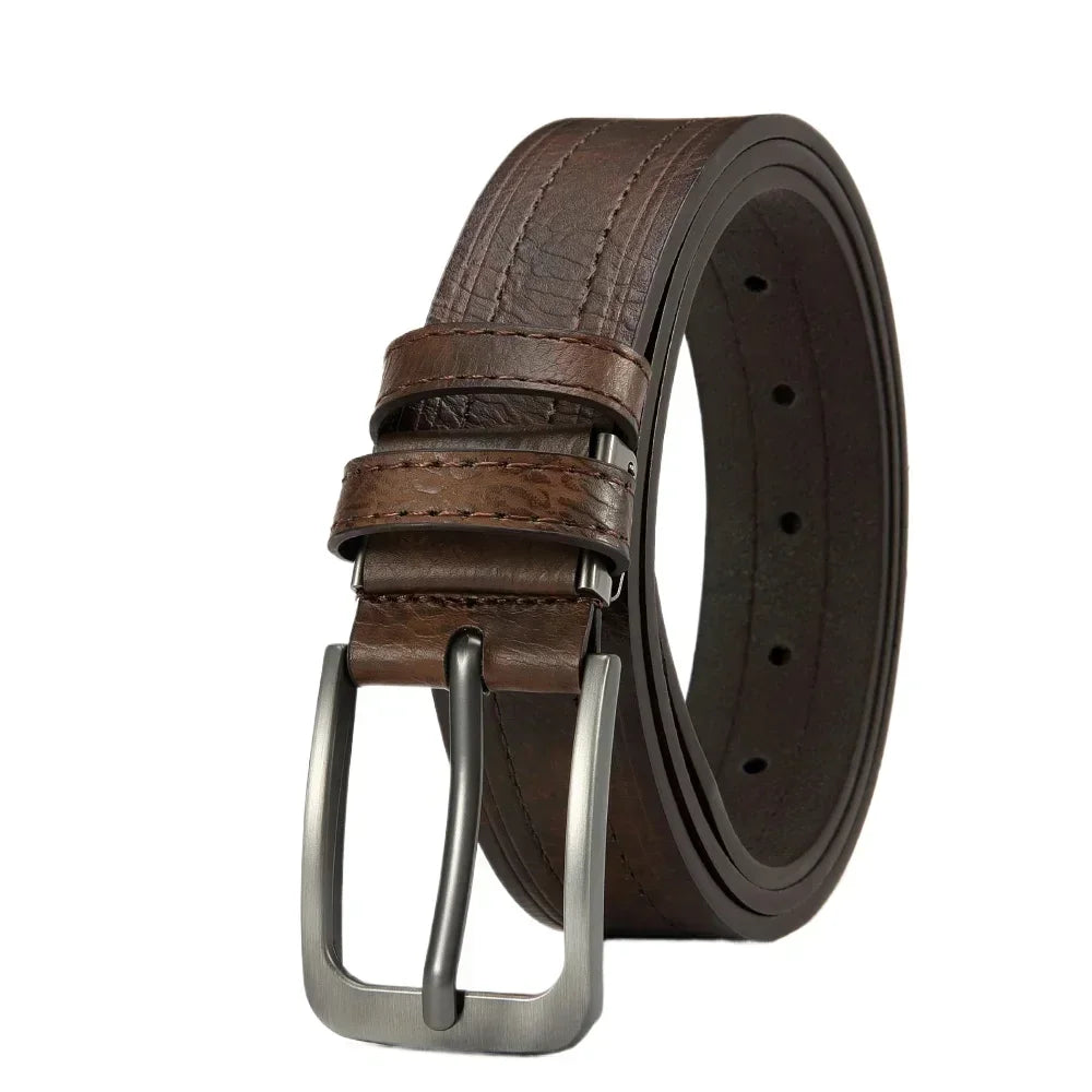 Cinto de Couro Vintage