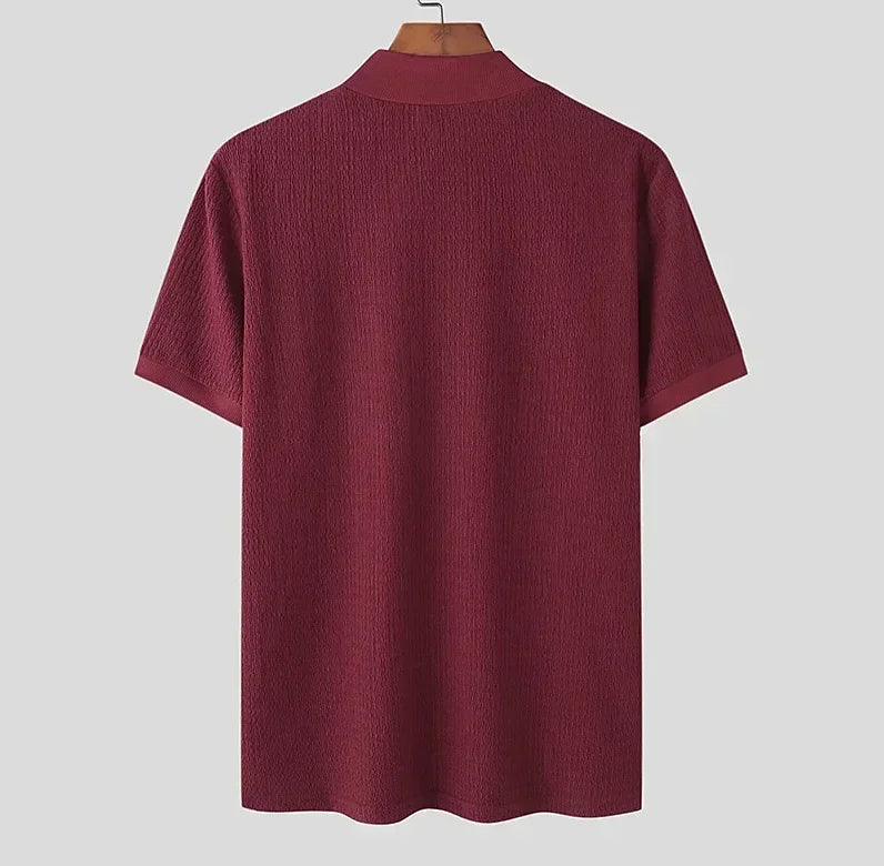 Camiseta Tricot Gola Alta