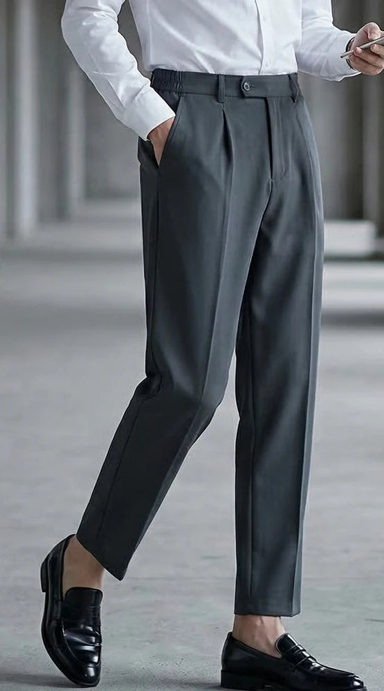 Calça Alfaiataria Slim Ankle