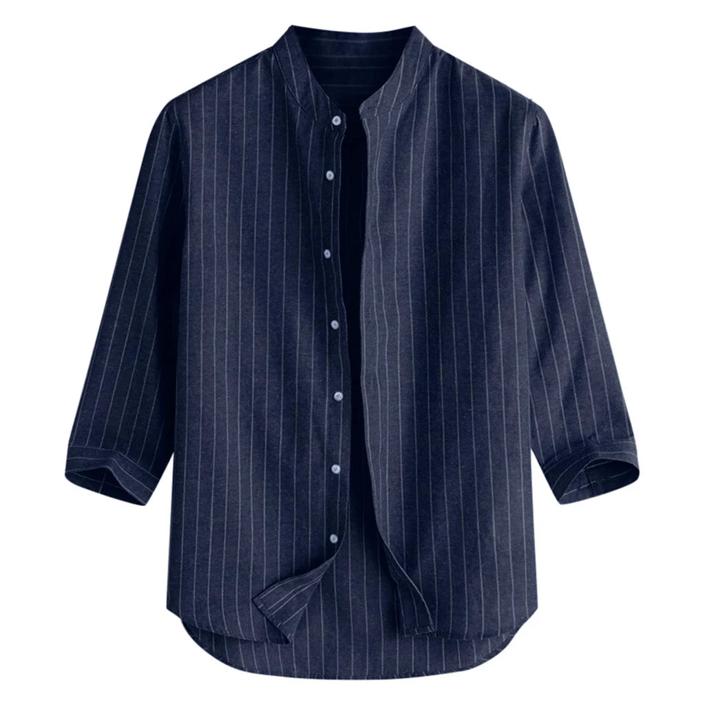 Camisa Linho Gola Padre