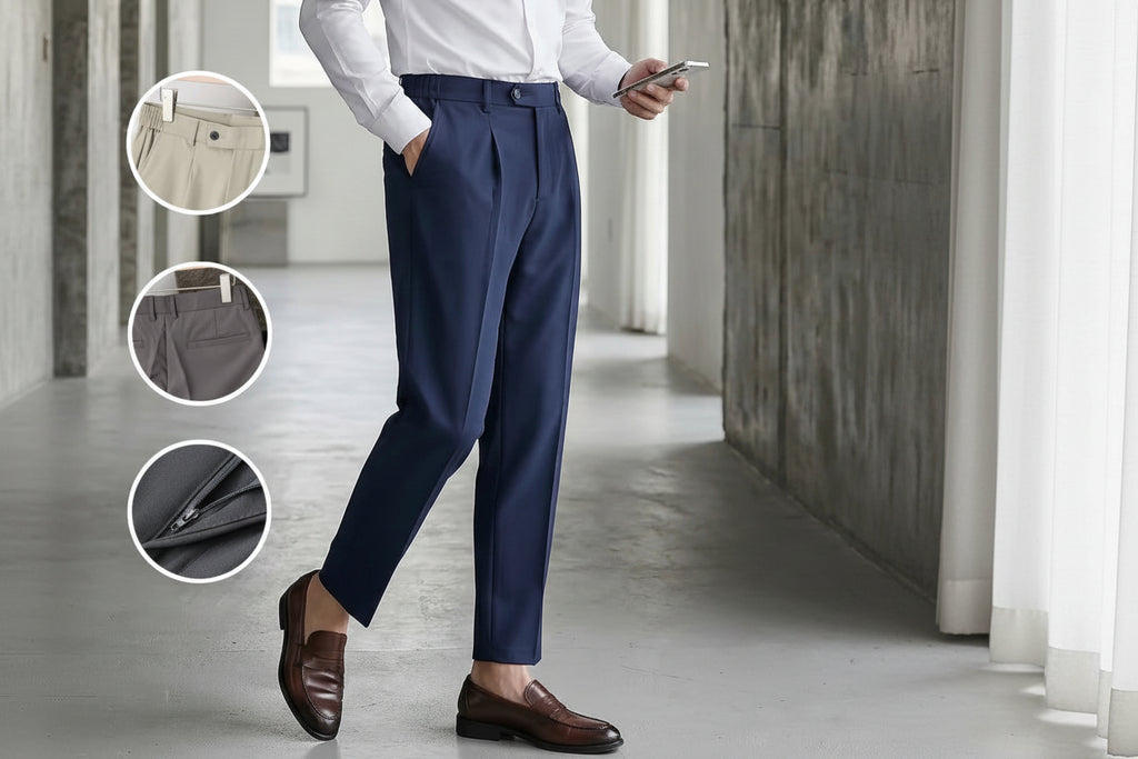 Calça Alfaiataria Slim Ankle