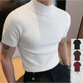 Camiseta Tricot Gola Alta