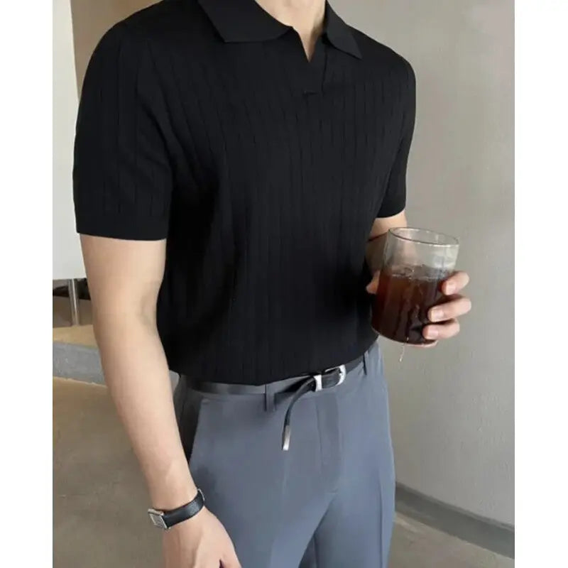 Polo Slim Stretch Algodão