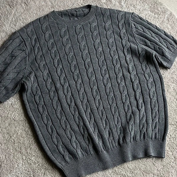 Camiseta Tricot Oversized