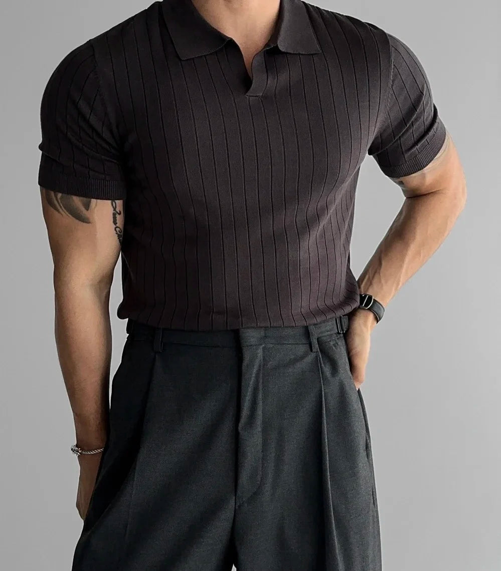 Polo Slim Stretch Algodão