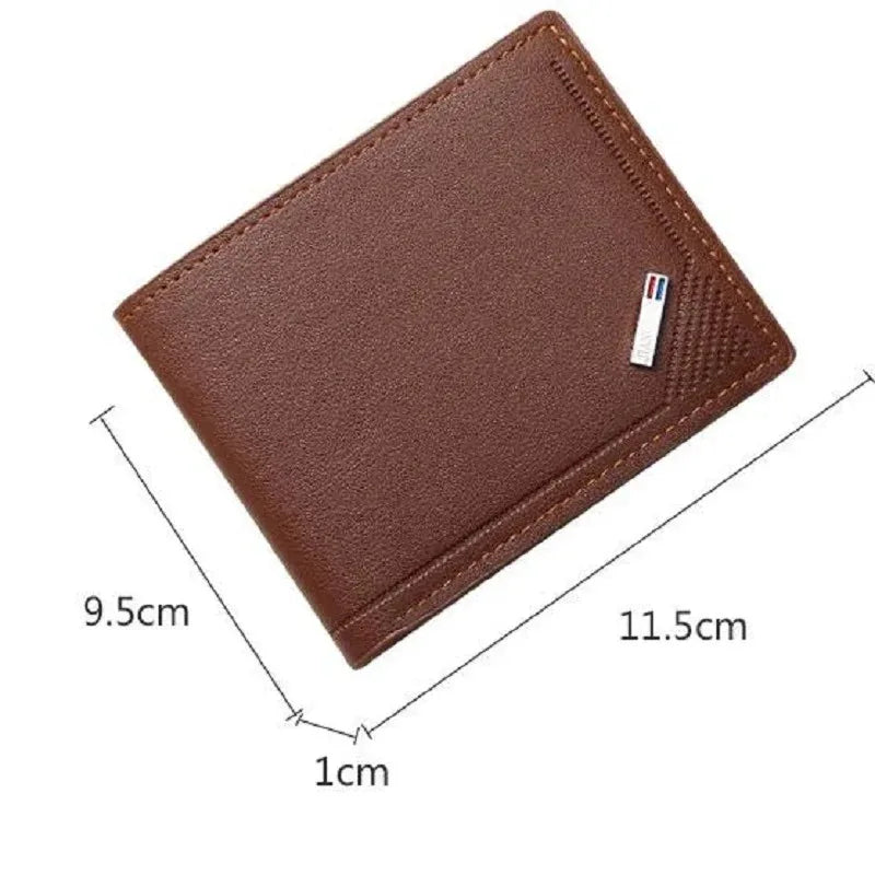 Carteira de couro slim