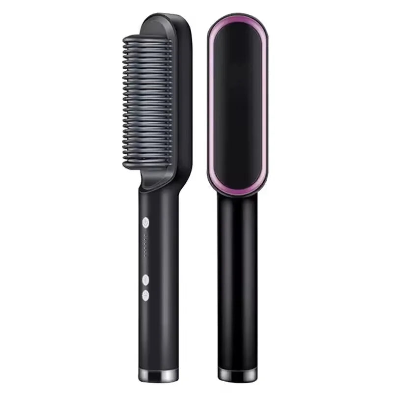 Hair Straightener Professional Quick Heated Electric Hot Curly Comb Hair Comb Personal Care Multifunctional Hairstyle Brush