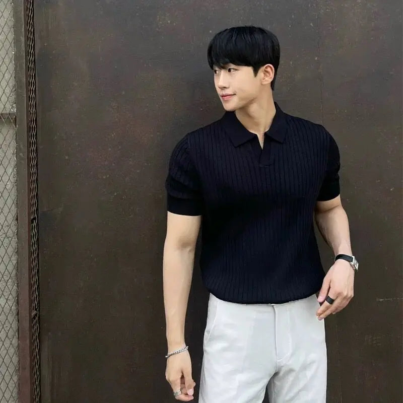 Polo Slim Stretch Algodão