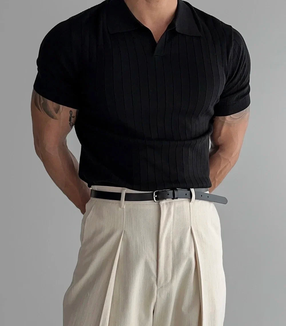Polo Slim Stretch Algodão