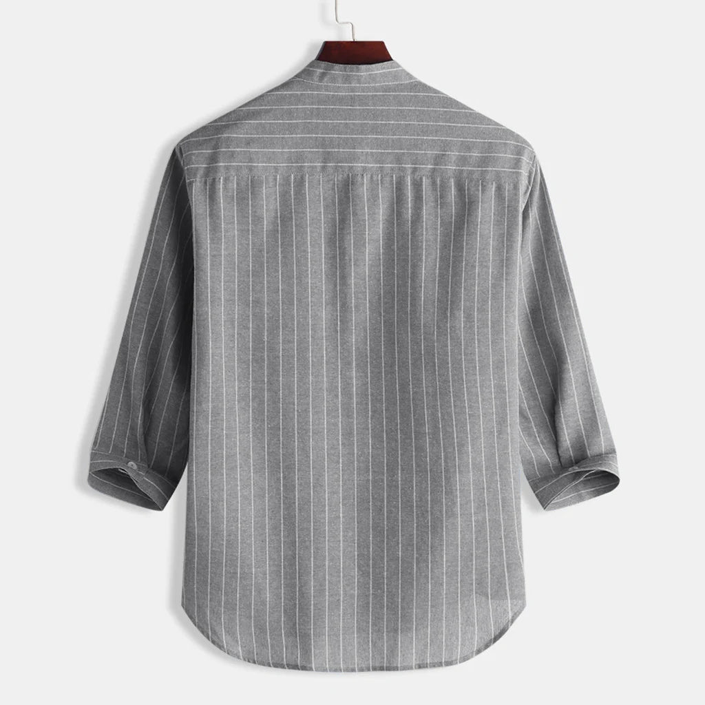 Camisa Linho Gola Padre